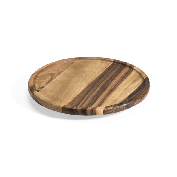 Union Rustic Acacia Wood Lazy Susan & Reviews Wayfair